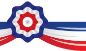 ผ้าระบายลายธงชาติไทย